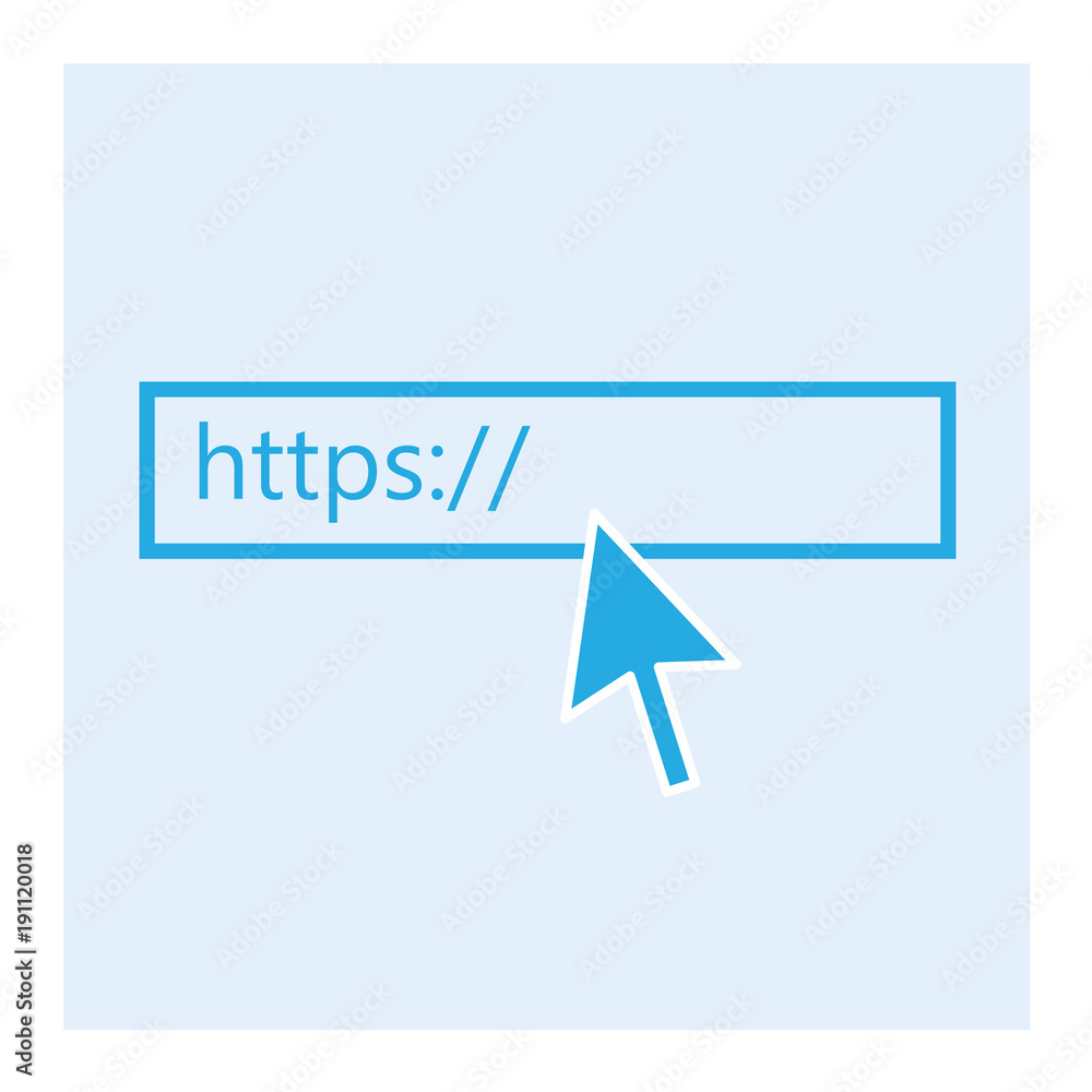 internet search window and cursor icon- vector illustration internet search window and cursor icon- vector illustration