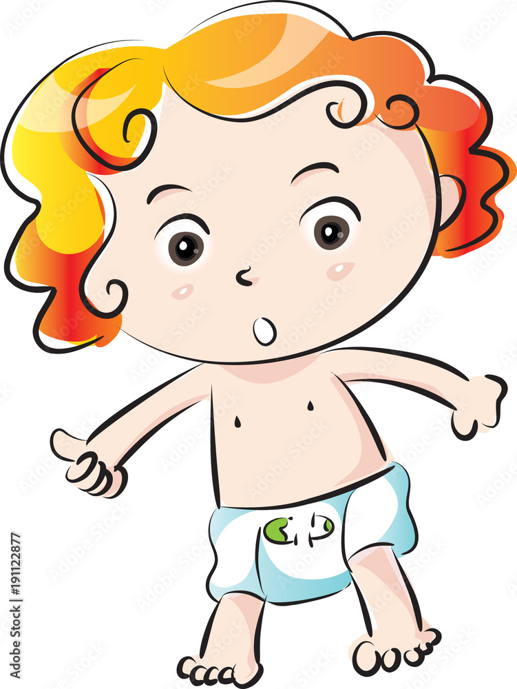 baby with Diapers baby with Diapers