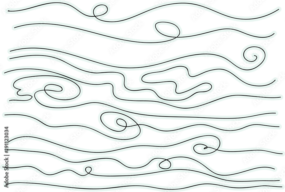 Obraz premium water line