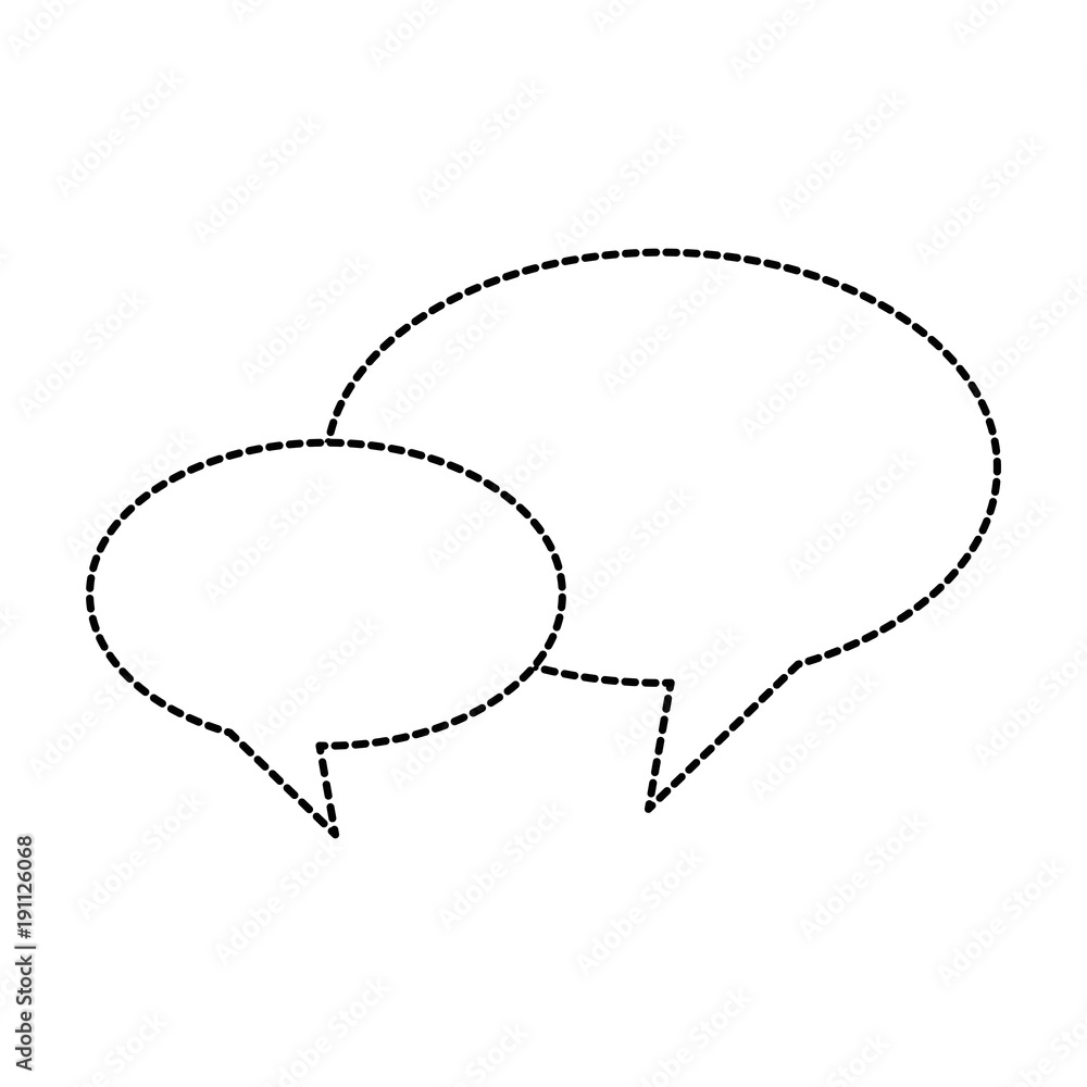 speech bubbles isolated icon vector illustration design speech bubbles isolated icon vector illustration design