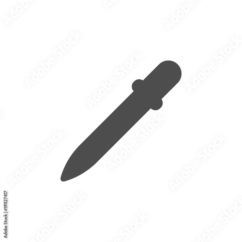 pipette icon. Elements of web icon. Premium quality graphic design icon. Signs and symbols collection icon for websites, web design, mobile app