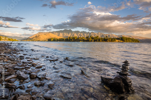 Queenstown Gardens at Dusk photo