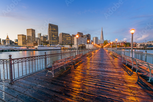 Pierside Sunrise in San Francisco