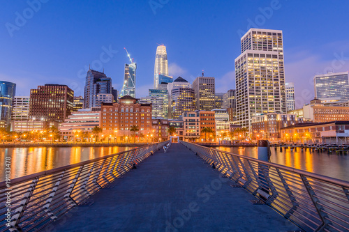 Photography Pier 14 at Dawn