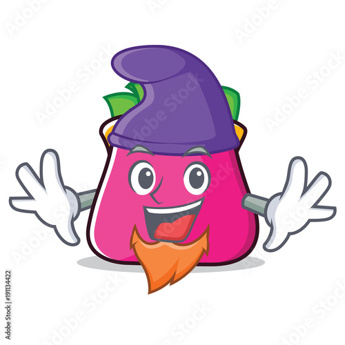 Elf purse character cartoon style