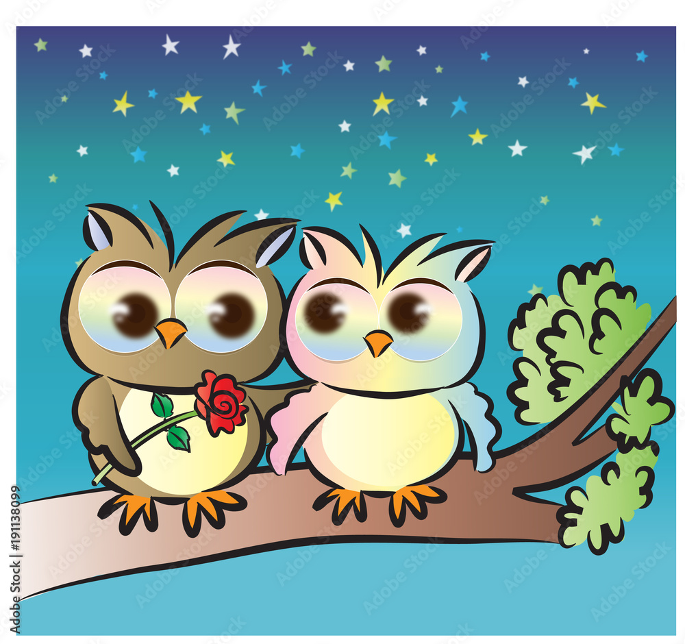 Obraz premium valentines day card