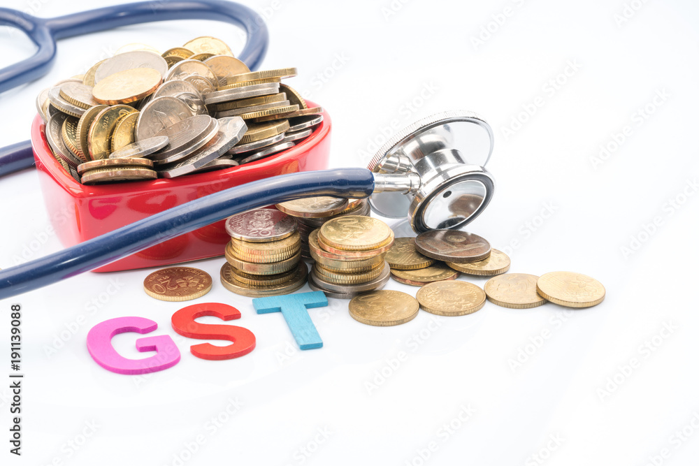 Coins with financial conceptual. Coins with financial conceptual.