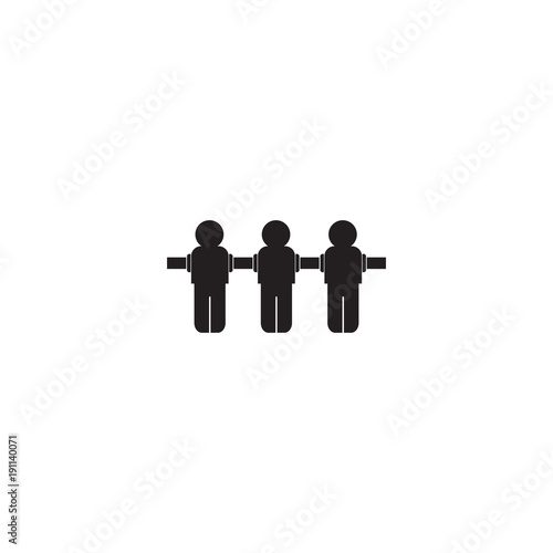 Kicker vector icon