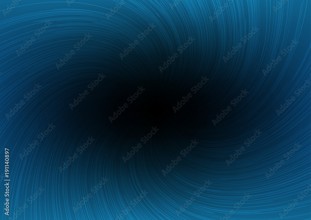 Dark Twist Line Burst Ray on Blue Background Dark Twist Line Burst Ray on Blue Background