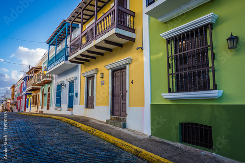 Streets of Old San Juan photo