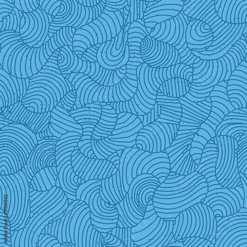 artistic abstract organic hand drawn line art seamless pattern. applicable for background, wallpaper and other decorative purpose such textile and clothing.