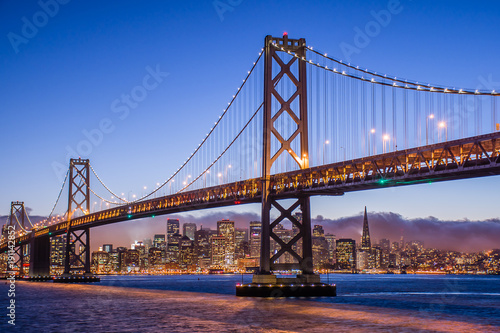 San Francisco and the Bay Bridge