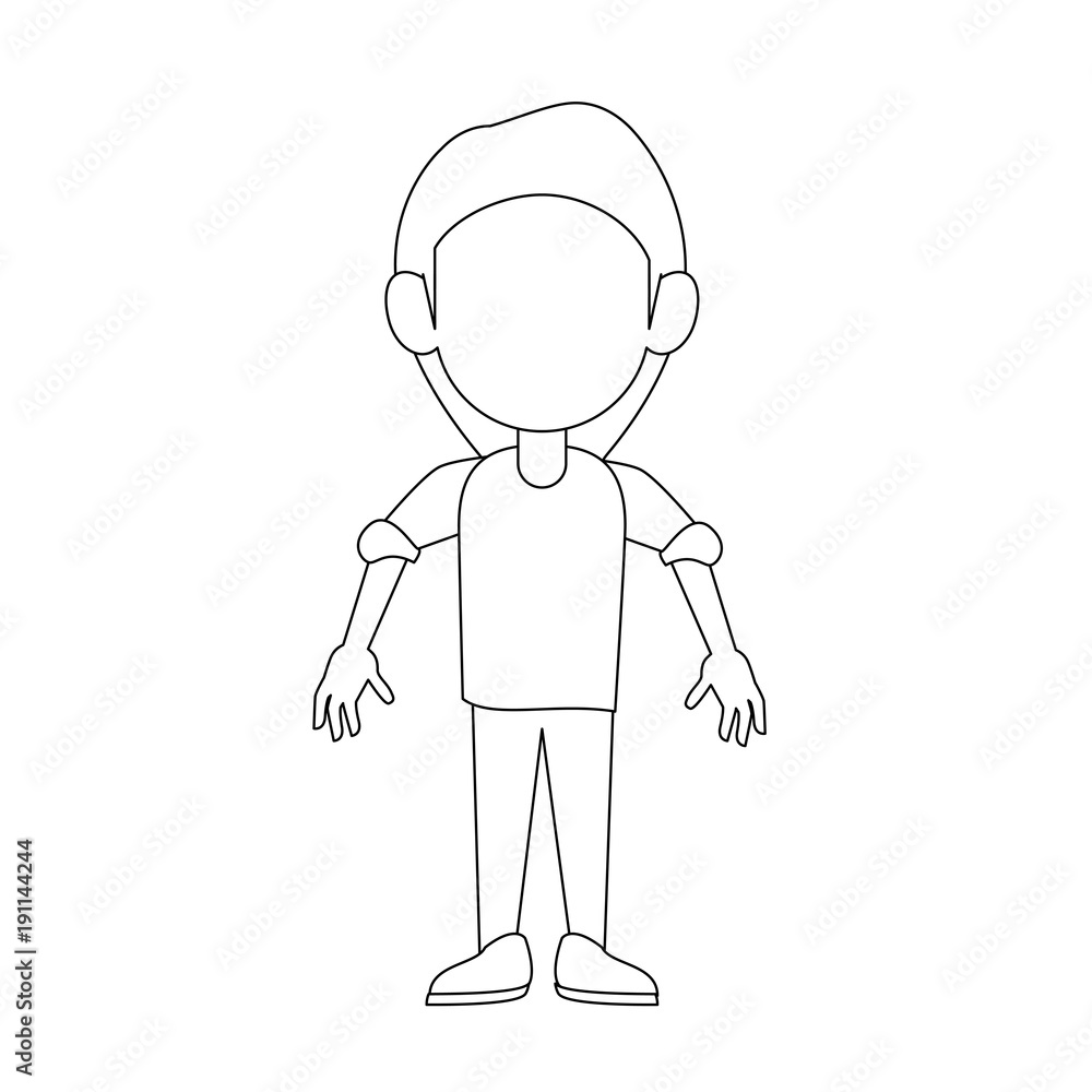 Girl faceless avatar icon vector illustration graphic design Girl faceless avatar icon vector illustration graphic design