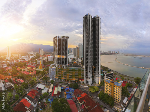 Skyscrapers in Penang, Malaysia #191144234