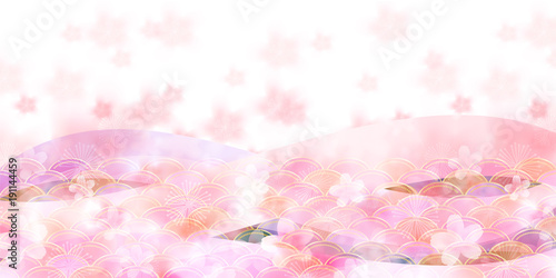 桜　春　花　背景