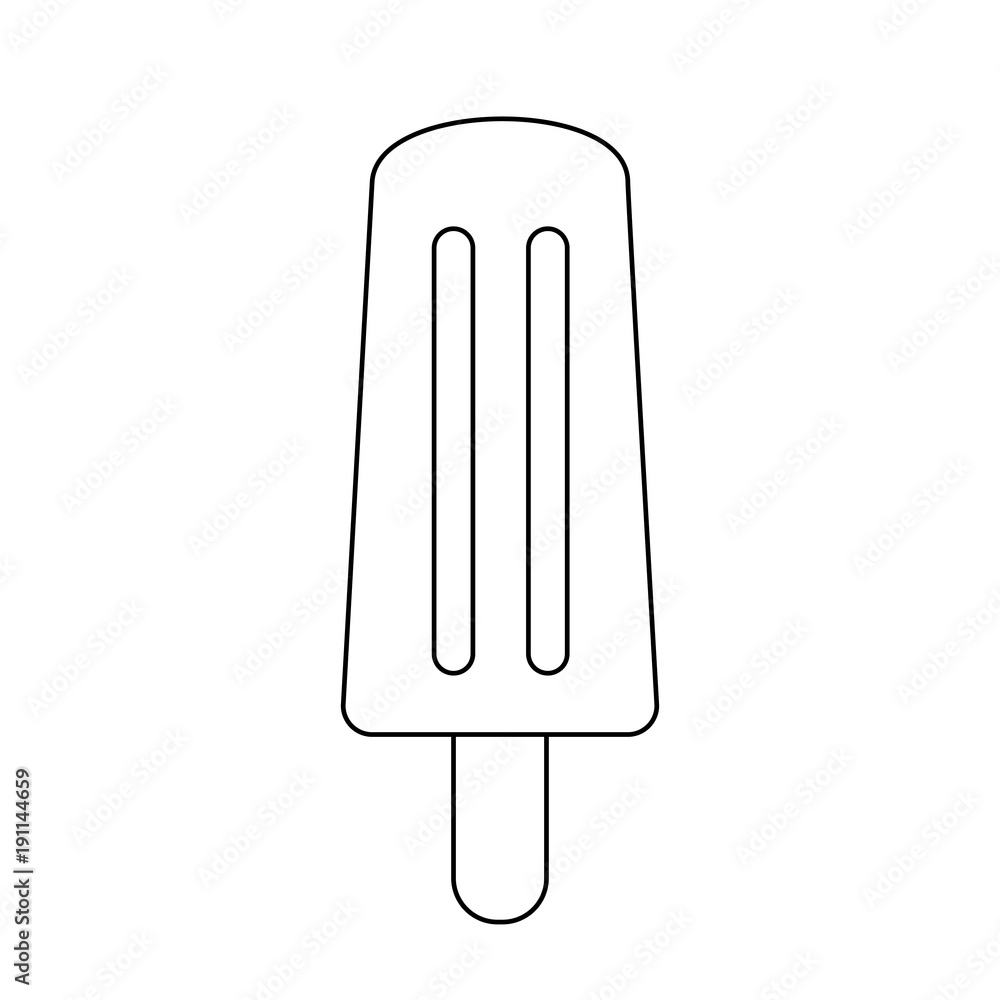 popsicle ice cream icon vector illustration graphic design popsicle ice cream icon vector illustration graphic design