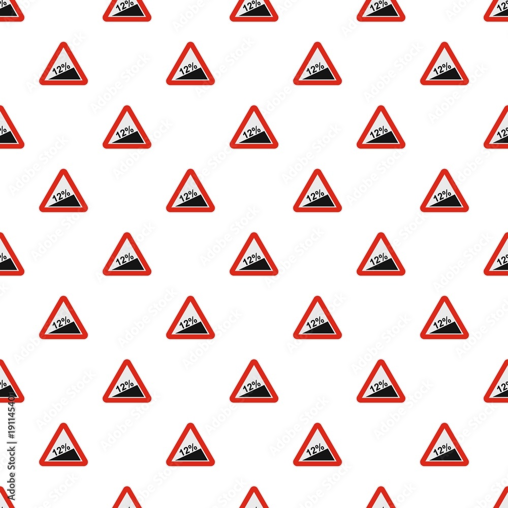 Steep climb pattern seamless in flat style for any design Steep climb pattern seamless in flat style for any design