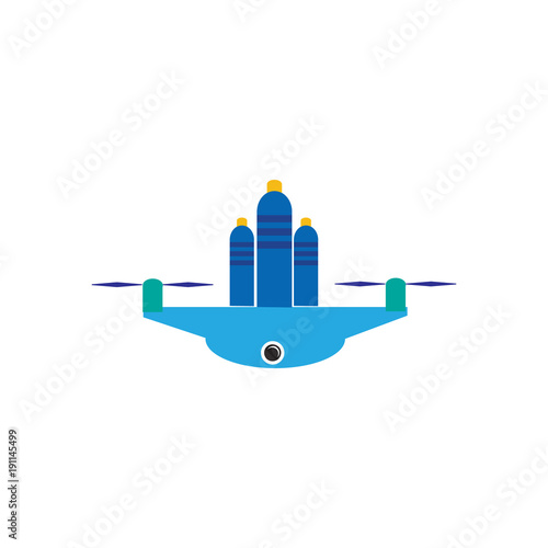 Bootle Drone Logo Icon Design
