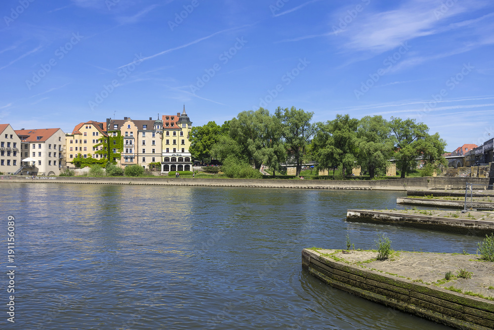 Naklejka premium Regensburg, Bayern, Deutschland