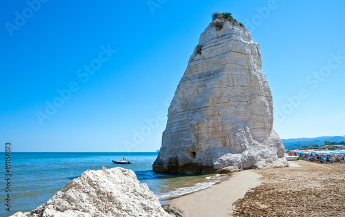 The marine landscapes and the colors of the Gargano