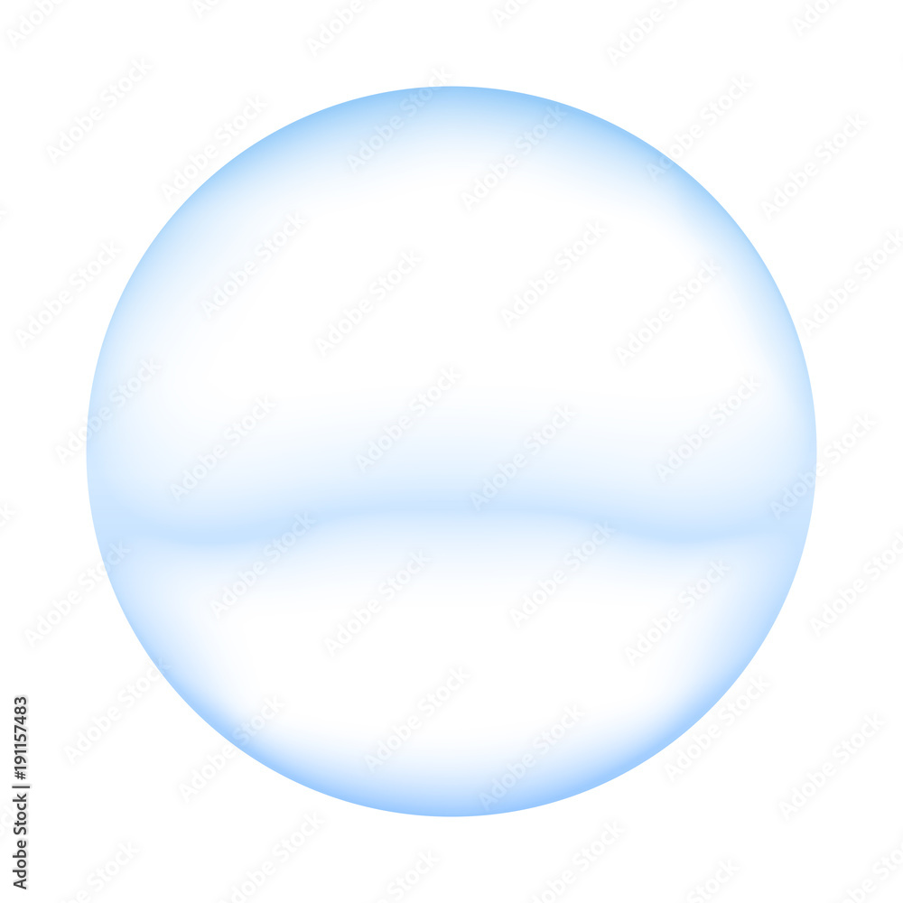 soap bubble illustration (blue) soap bubble illustration (blue)