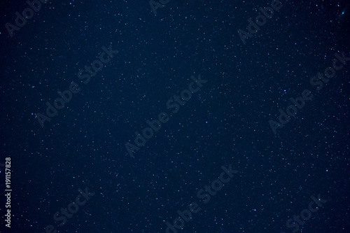 Night sky with shiny stars for background