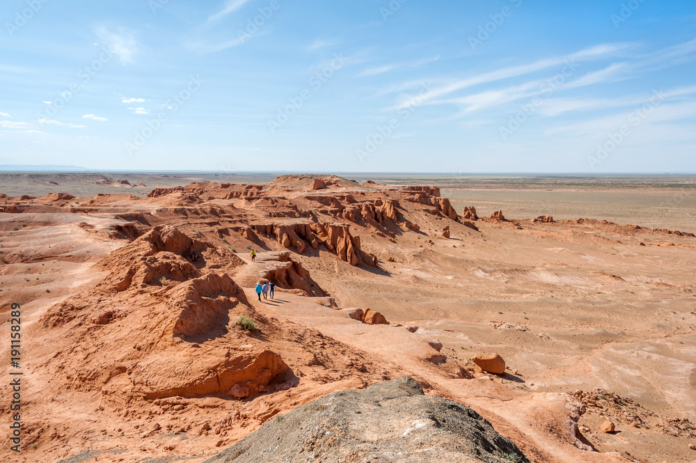 Баянзаг,  район пустыни Гоби в Монголии.
