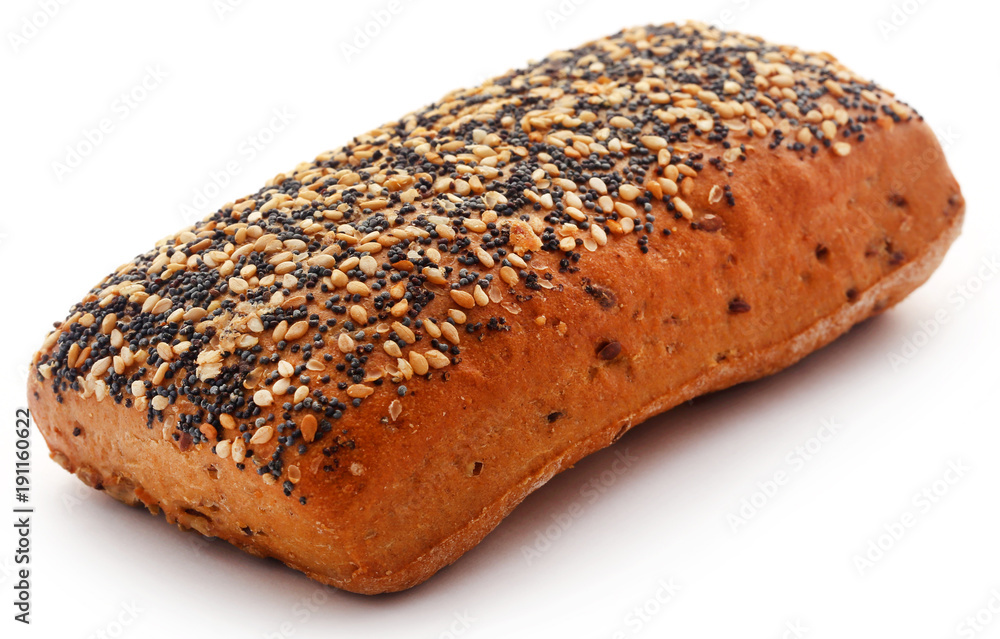 Bun with sesame and poppy seeds Bun with sesame and poppy seeds