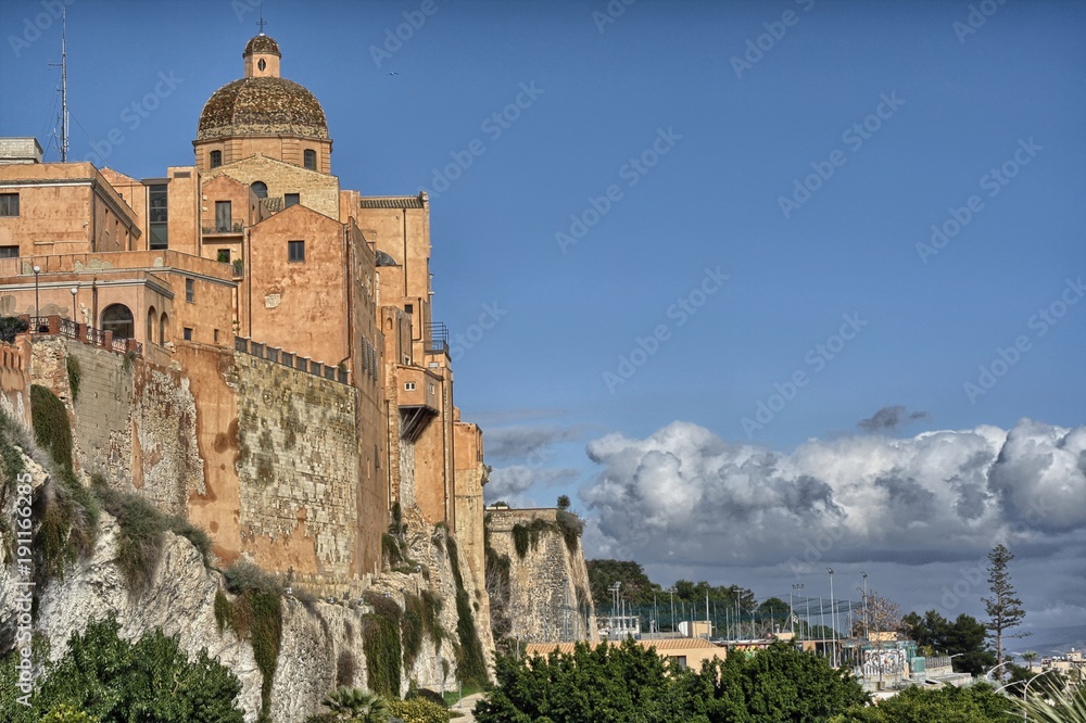 Cattedrale di Cagliari - obrazy, fototapety, plakaty 