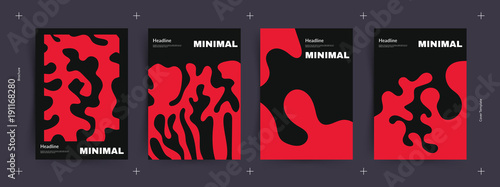 Abstract red wine. Template for promotions or presentations of wine events. Illustration with liquid effect. Vector design