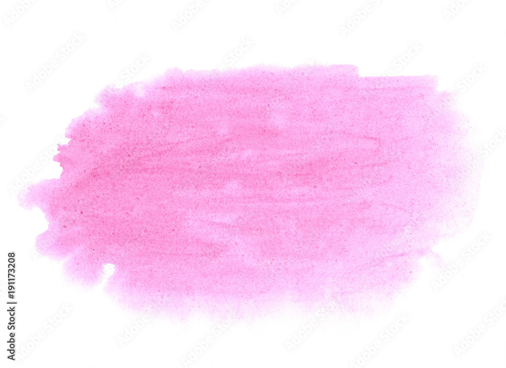 Abstract texture brush ink background pink red aquarel watercolor splash hand paint on white background Abstract texture brush ink background pink red aquarel watercolor splash hand paint on white background