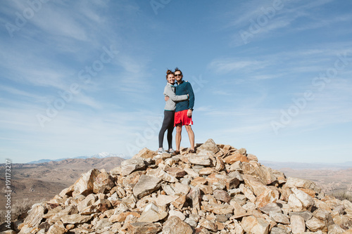 Joshua Tree National Park overlook from Ryan Mountain