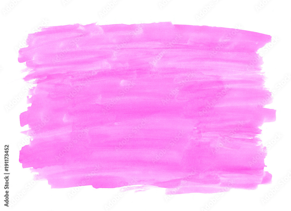 Abstract texture brush ink background pink red aquarel watercolor splash hand paint on white background Abstract texture brush ink background pink red aquarel watercolor splash hand paint on white background