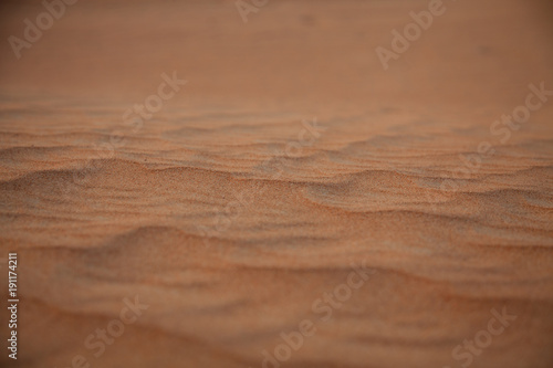 Sand detail of a desert near Dubai