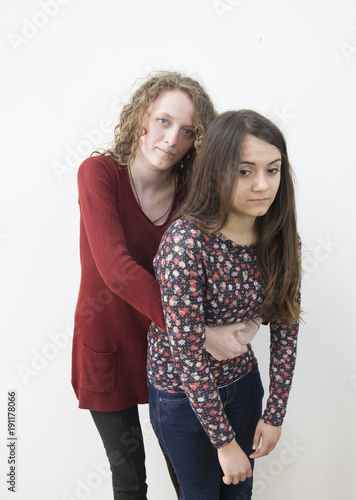 Canvas Print Heimlich maneuver