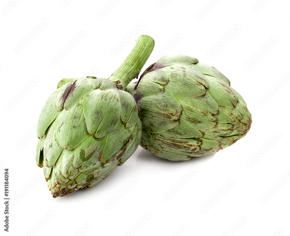 Obraz premium artichoke isolated on white background