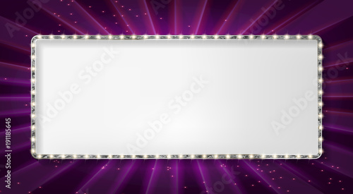 silver frame cinema on a dark background.