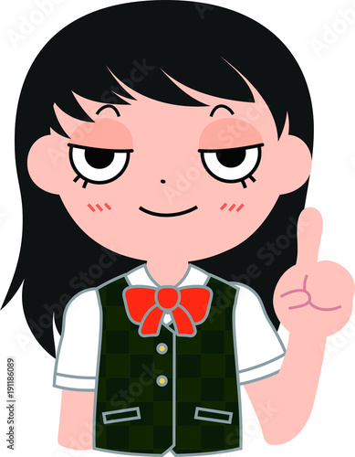猫ジト目の女子生徒　アドバイス