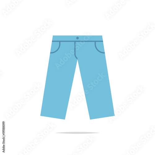 Pants icon vector