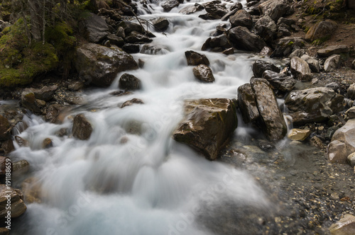 Mountain brook in Alps