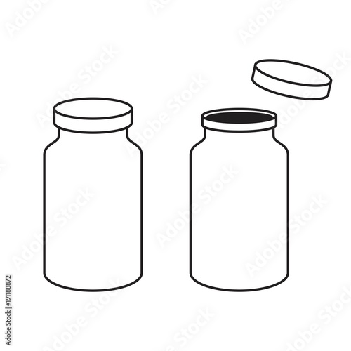 open the lid in a glass jar