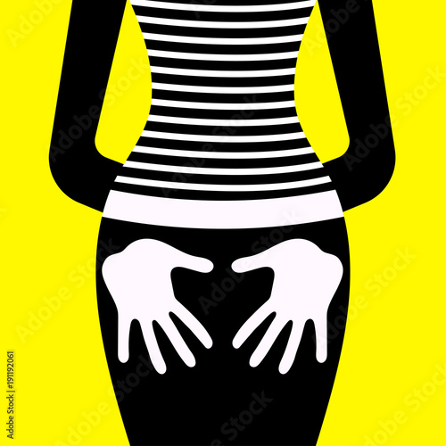 Illustration of harassment