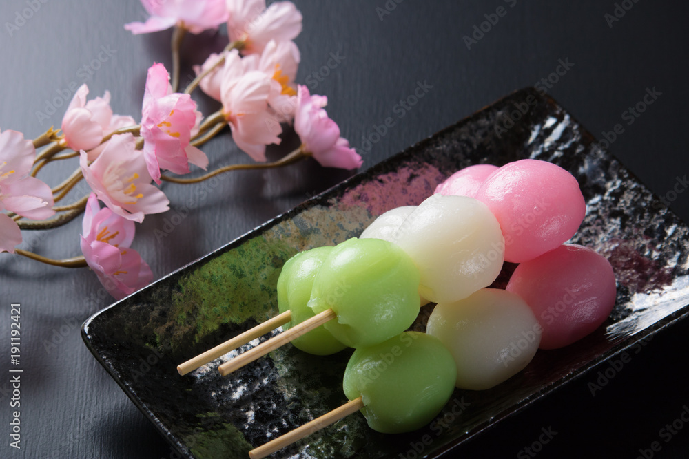 Japanese Spring Dango Japanese Spring Dango