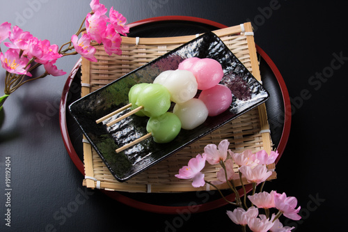Obraz na plátně Japanese Spring Dango