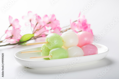 Japanese Spring Dango