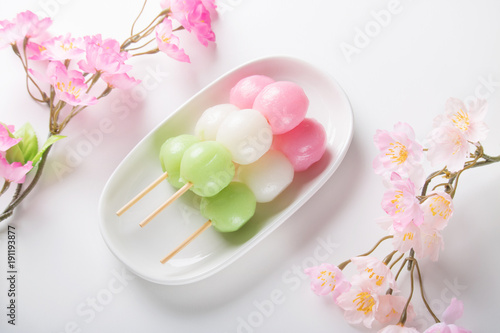 Japanese Spring Dango