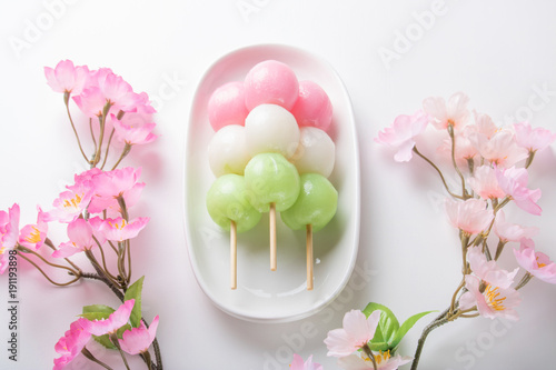 Japanese Spring Dango