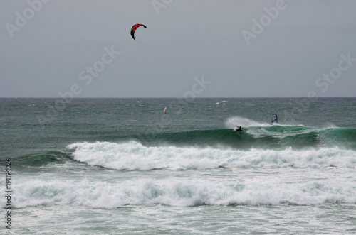 kitesurf big wave
