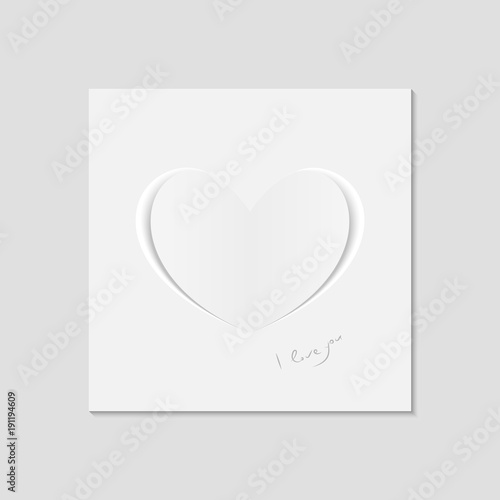 Valentine's Day congratulation.