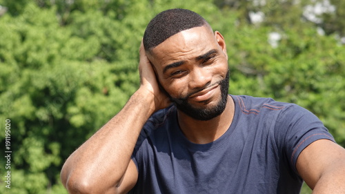 Confused Black Person